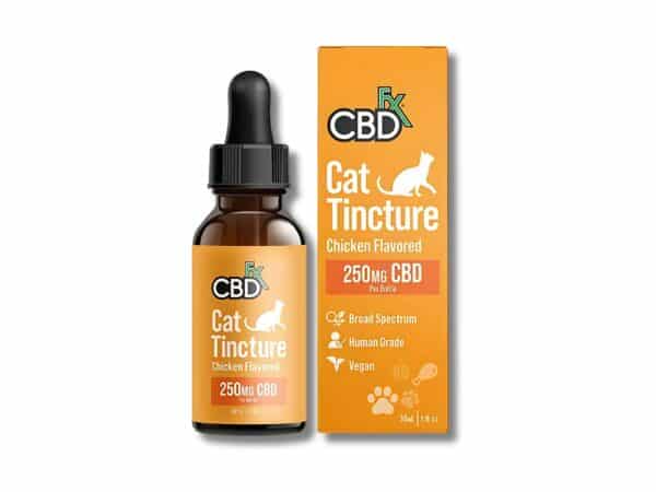CBD Oil Cat Tincture - Chicken Flavored (250mg)